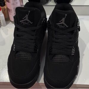 Black Air Jordan 4S